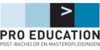 Logo van Pro Education Logo van Pro Education