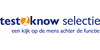 Logo van Test2know selectie