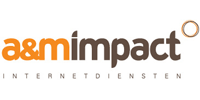 Logo van a&m impact internetdiensten Logo van a&m impact internetdiensten
