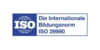 Logo von Zertifiziert nach DIN ISO 29990